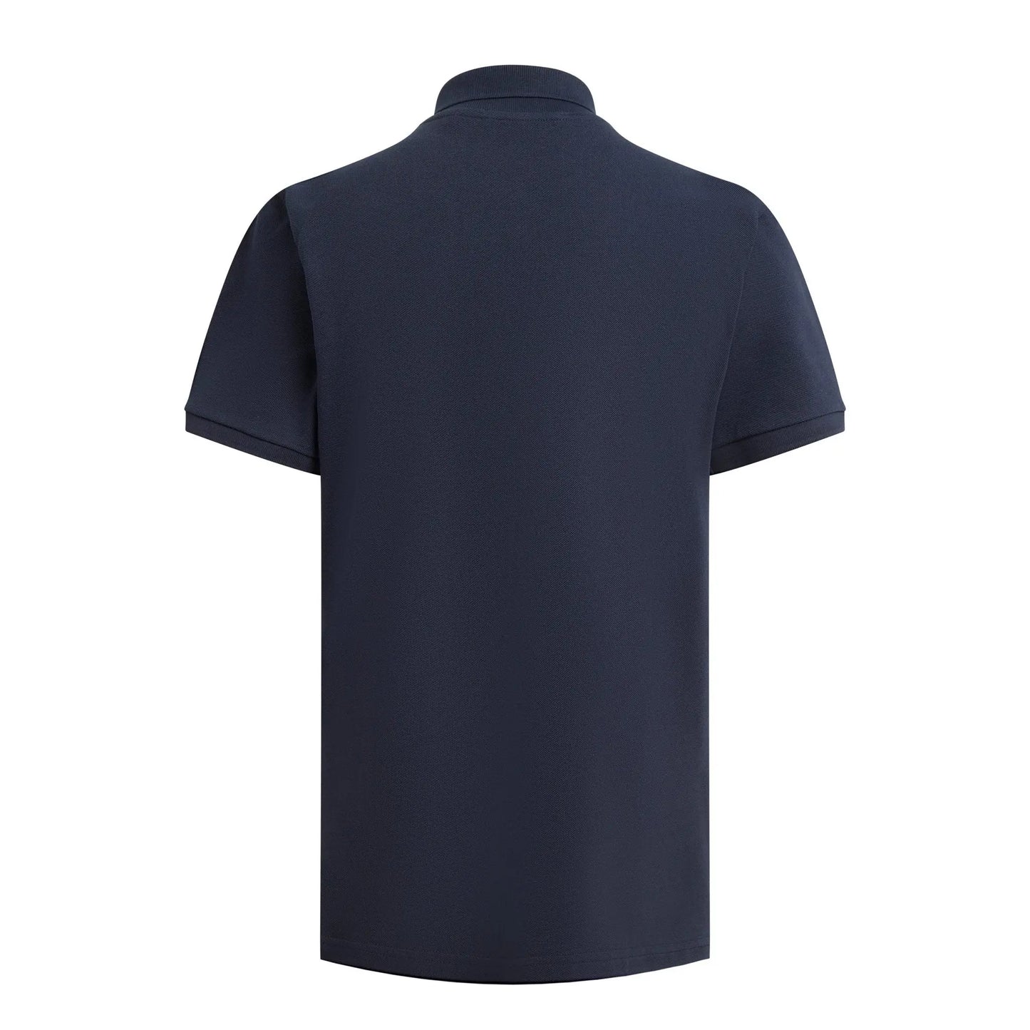 Navy Organic Cotton Polo – Made in France-1